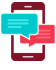 Phone chat icon