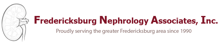logo for Fredericksburg Nephrology Associates, Virginia Nephrologists